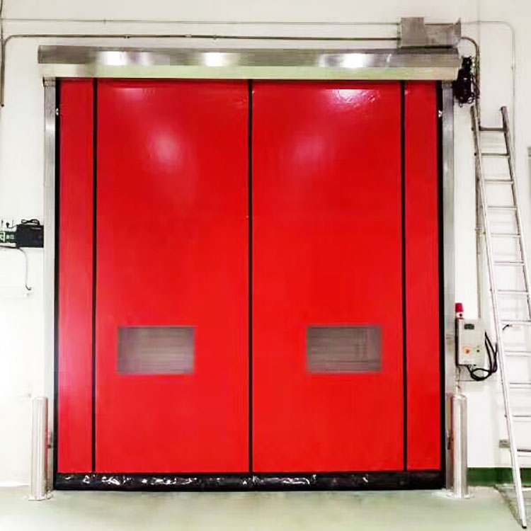 Pintu zip plastik berkelajuan tinggi industri automatik